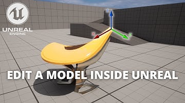 How to Modify Models inside Unreal Engine 5