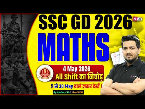 SSC GD ANALYSIS TODAY | SSC GD EXAM REVIEW 2026 | SSC GD MATH ANALYSIS 2026 | AKSHAY SIR | TESTBOOK