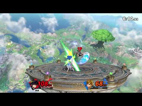 #27【スマブラSP】1on1対戦　ストック制　　ブラックピットvsリンク　BP