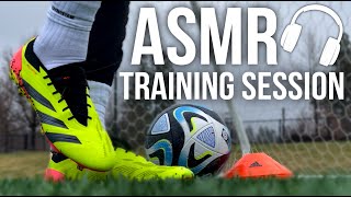 ASMR Individual Training Session in Adidas Predator Elite | Soccer / Football Training Session