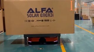 LARS Robot - Solar panel manufacturing mobile robot / Lars Robot - Güneş paneli üretim AMR robot by LARS Automated Robotics - AMR Robot 326 views 1 year ago 1 minute, 6 seconds