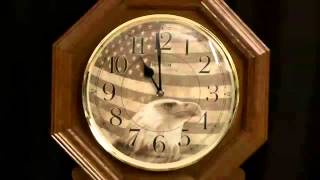 American Patriot   CMJ535UR06   Rhythm Clock Video