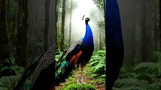 Green Java Peacock Morning Call