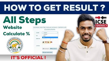 How to check board results | Class 10 ICSE results | How to check results from phone | Results 2024