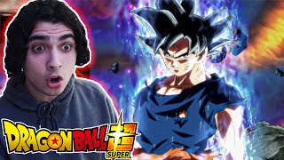 Non Dragon Ball Fan Reacts To Ultra Instinct Goku For the FIRST TIME! Dragon Ball Super REACTION