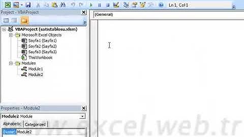 Excel öğreniyoruz #31 (Kullanıcı tanımlı fonksiyonlar)