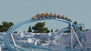 Polar Bear Adventure - NoLimits 2 (B&M Family Launch Coaster)