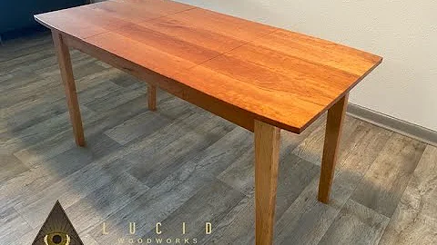 Building A Mid Century Modern Dining Table With Leaf