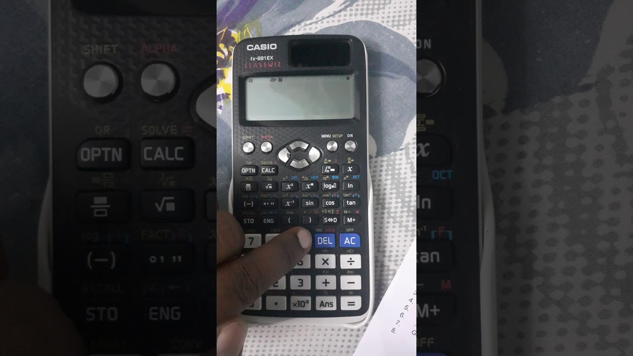 Casio Fx 991ex Reset Atma