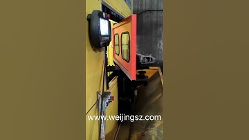 Weijing auto grinding machine is fettling engine block part