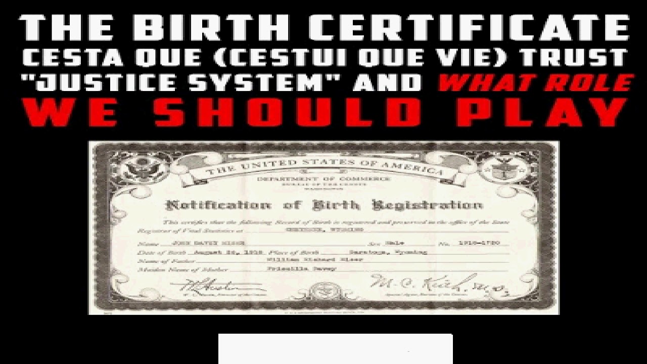 CESTUI QUE VIE Trust. 2/24/19. YouTube