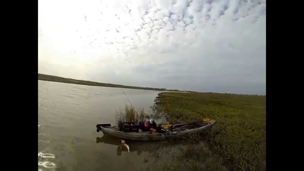 1st trip kayak fishing East Matagorda Bay YouTube