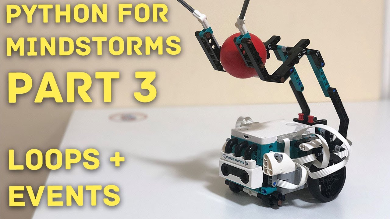 Python for Mindstorms (LEGO 51515) Part 3: Loops and Tutorial - YouTube