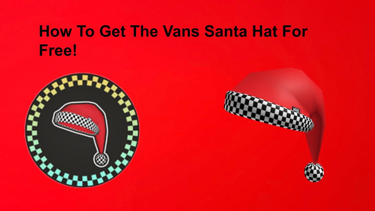 How To Get Vans Santa Hat For Free! ( VANS )