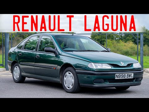 Mk1 Renault Laguna - The French Mondeo Goes For a Drive - YouTube