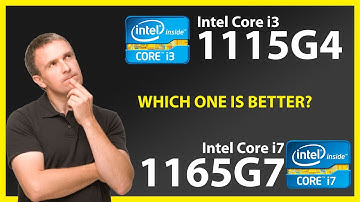 INTEL Core i3 1115G4 vs INTEL Core i7 1165G7 Technical Comparison