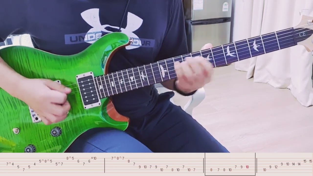 Vinnie Moore - Morning Star - Guitar cover with Tab'