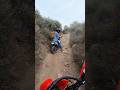 Street legal pit bike getting put to the test out here!
