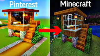Я Построил Дом Из Pinterest в Minecraft: как это было!