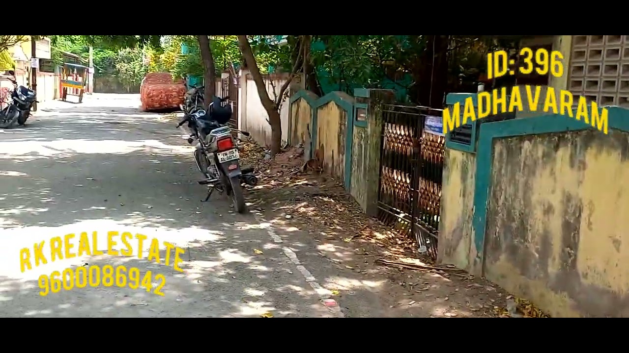 ID 396 VACANT LAND SALE AT GANAPATHI NAGAR MADHAVARAM MILK COLONY