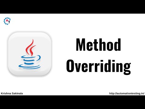 Method Overriding in Java | Polymorphism in Java | Method Overrding with Example in Java