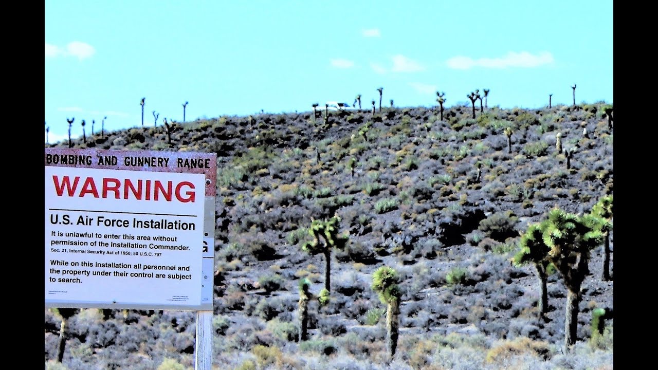 Road to the Area 51 main gate!!