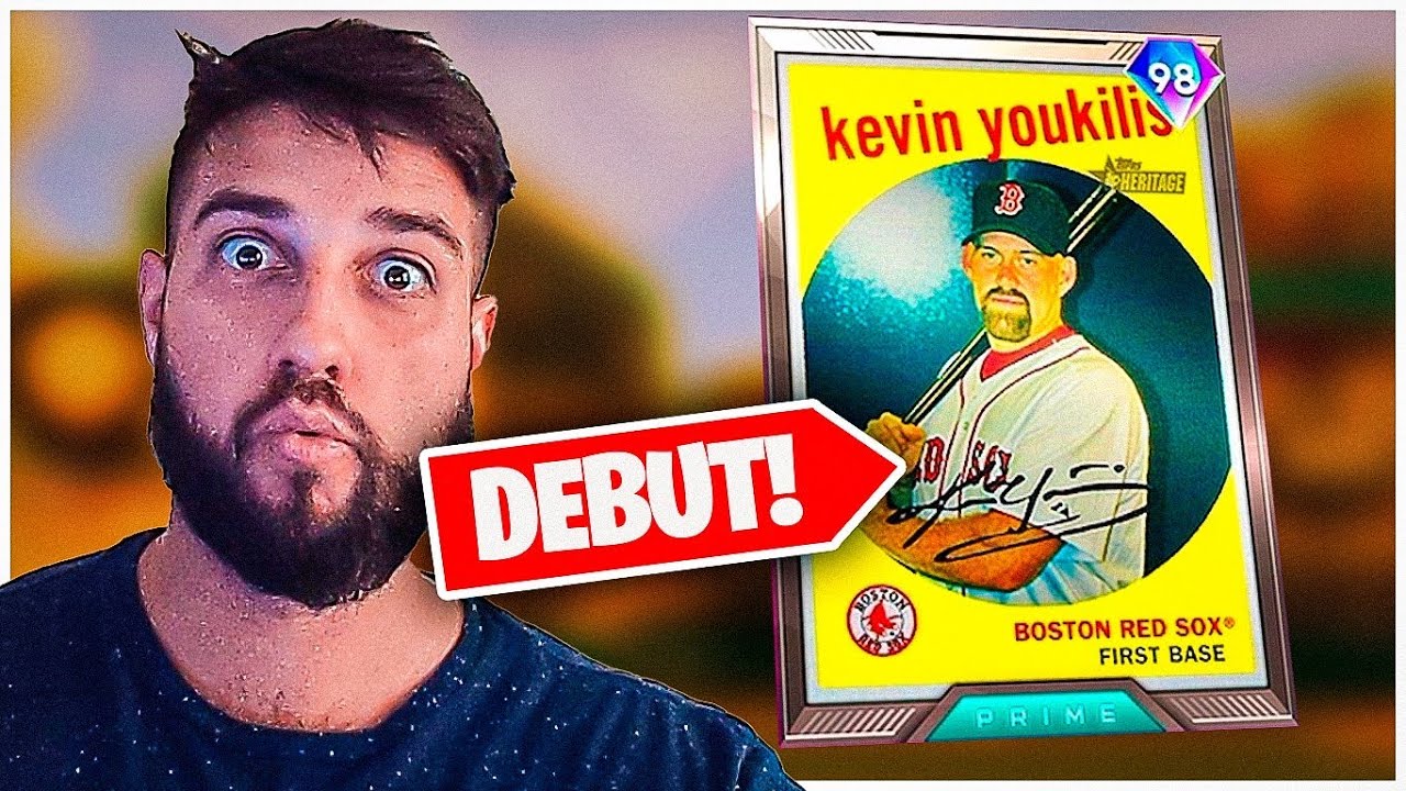 *98* KEVIN YOUKILIS had the BEST DEBUT EVER!! l MLB The Show 22 Diamond ...