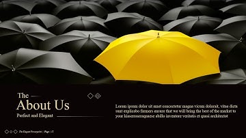 The Elegant - Powerpoint Presentation Template