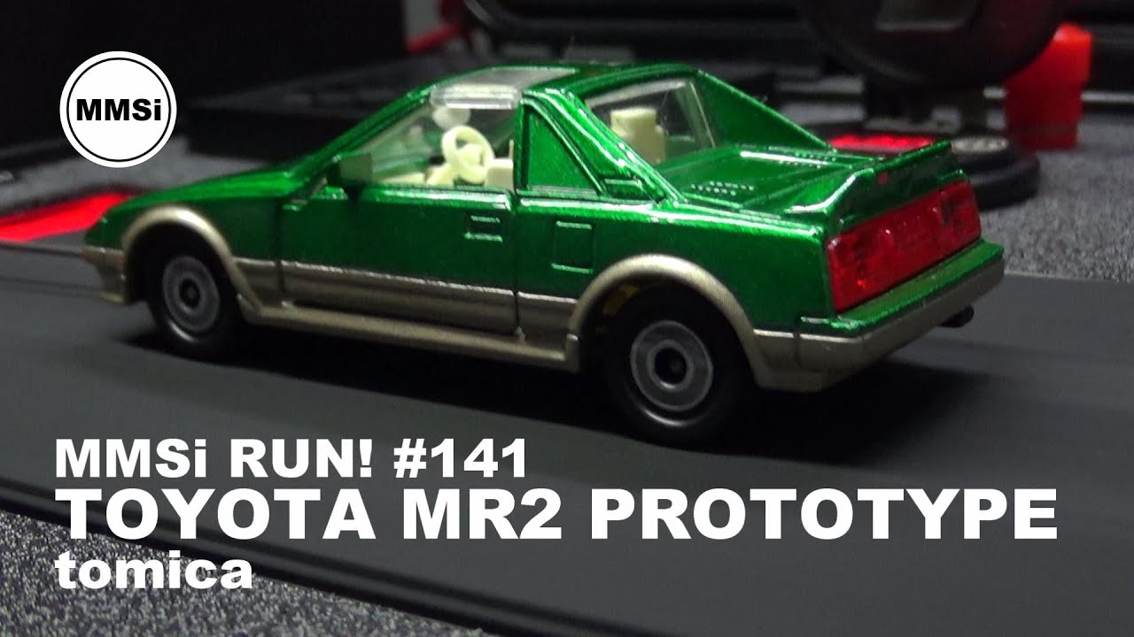 MMSi RUN! 141 TOYOTA MR2 PROTOTYPE / tomica ( トヨタ MR2