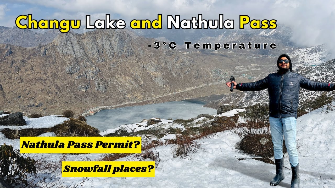 India China Border at -3°C | Frozen Changgu Lake | Kolkata To Sikkim by Bike