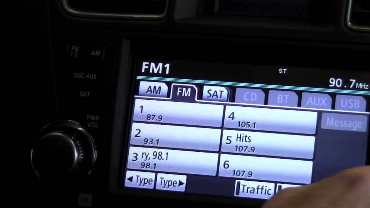 2012 Toyota Highlander Steering Wheel Audio Controls How To By