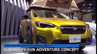 Subaru Xv Fun Adventure Concept Tms 17 Youtube