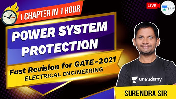 One Chapter in 1 Hr | Power System Protection | Fast Revision for GATE-2021 | Electrical Engineering
