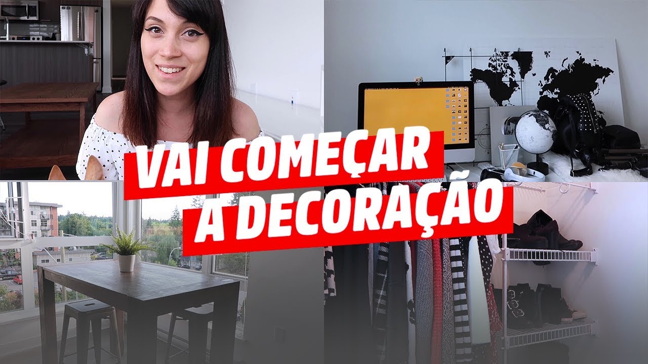 Tour do novo apê em Vancouver (do jeito que está) + ideias de decoração | Vida no Canadá 🇨🇦