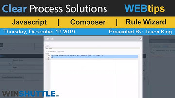 WINSHUTTLE Tutorial and WEBTips: Winshuttle Composer: Creating Basic Javascript Functions
