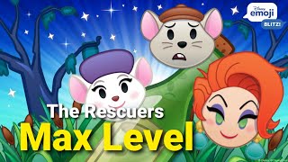 Max Level - The Rescuers - Disney Emoji Blitz