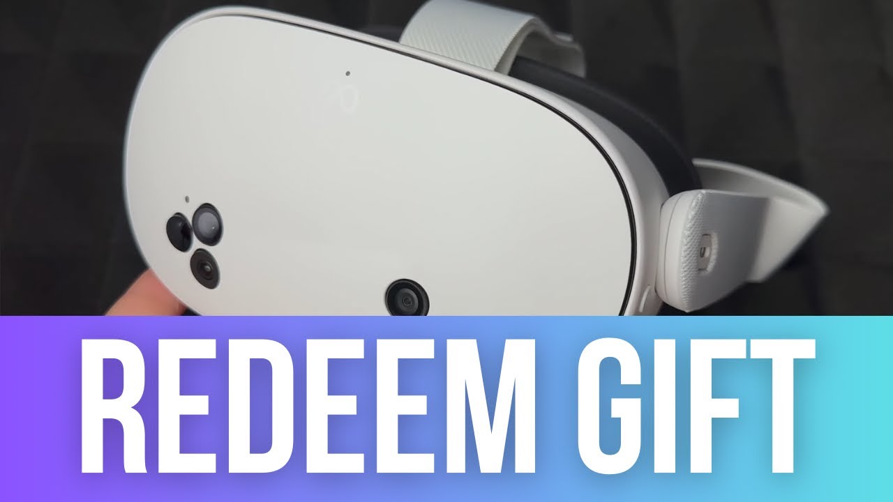 How to Redeem a Gift on Meta Quest 3S