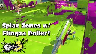 Flingza Splat Zones Shenanigans [Solo Ranked Ep. 8]