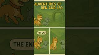 Ben and Leo in the lost city of SHAMBHALA