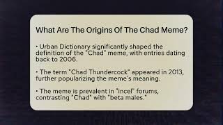 What Are The Origins Of The Chad Meme? - Trend Unwrapper