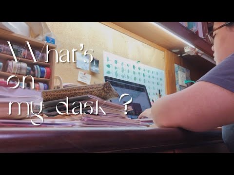 SP:Desk Tour/What’s on my desk?紙類愛好者的書桌有什麼? | K's Own