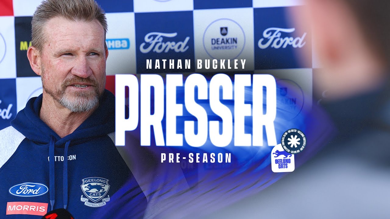 Nathan Buckley Press Conference | Pre-Season