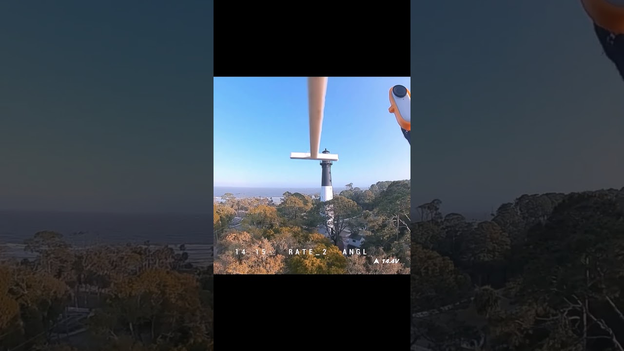 A 1984 Polaroid Sun600 camera mounted on an FPV drone