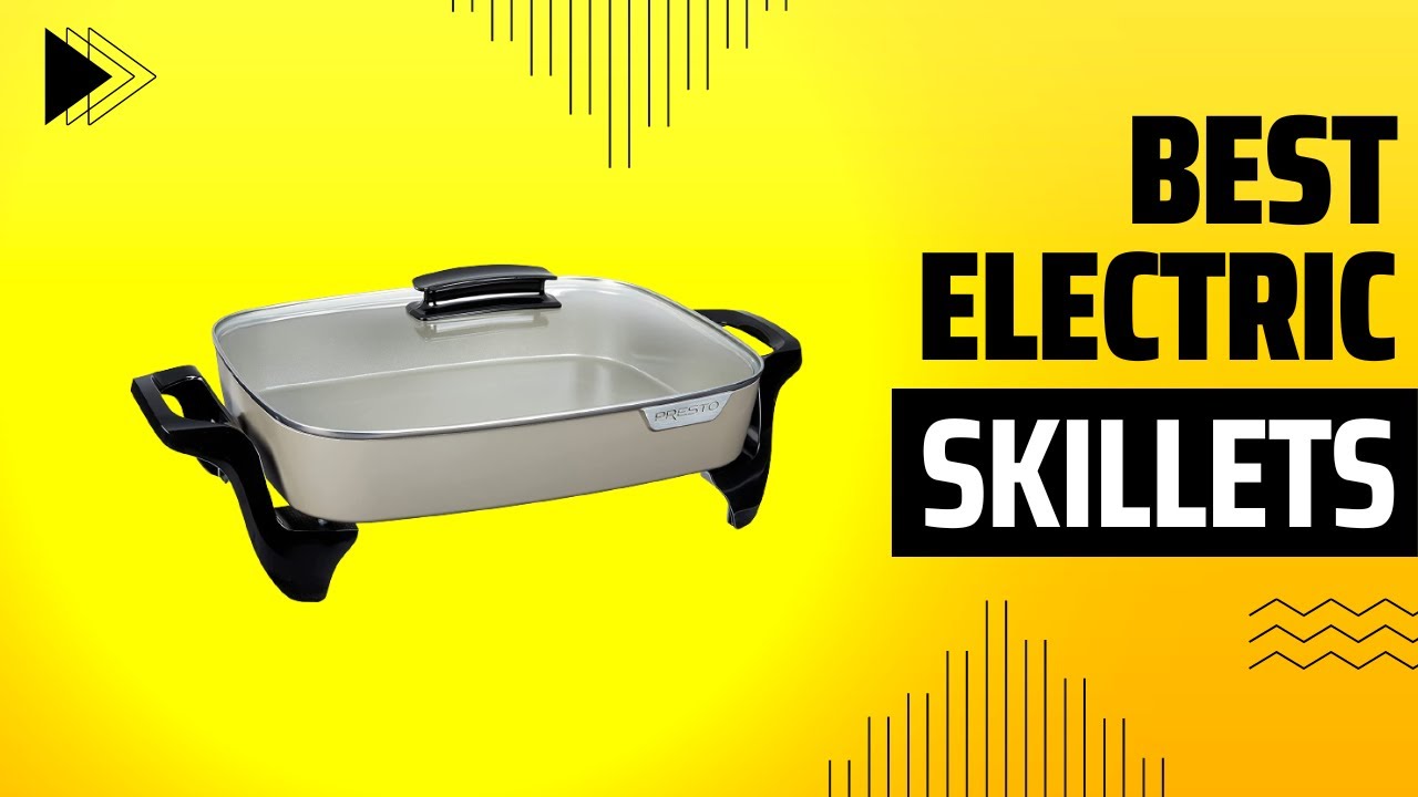 Presto Grey Ceramic 06856" Electric Skillet Reviews | Best Electric Skillets Reviews In 2022