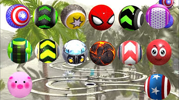 Rollance VS Going Balls VS Sky Rolling Ball 3D- Speedrun Gameplay Walkthrough 2025🔥| Android Game