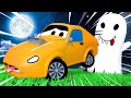 Edgar is a Ghost - Tom the Tow Truck's Paint Shop - Car City ! Cars and Trucks Cartoon for kids