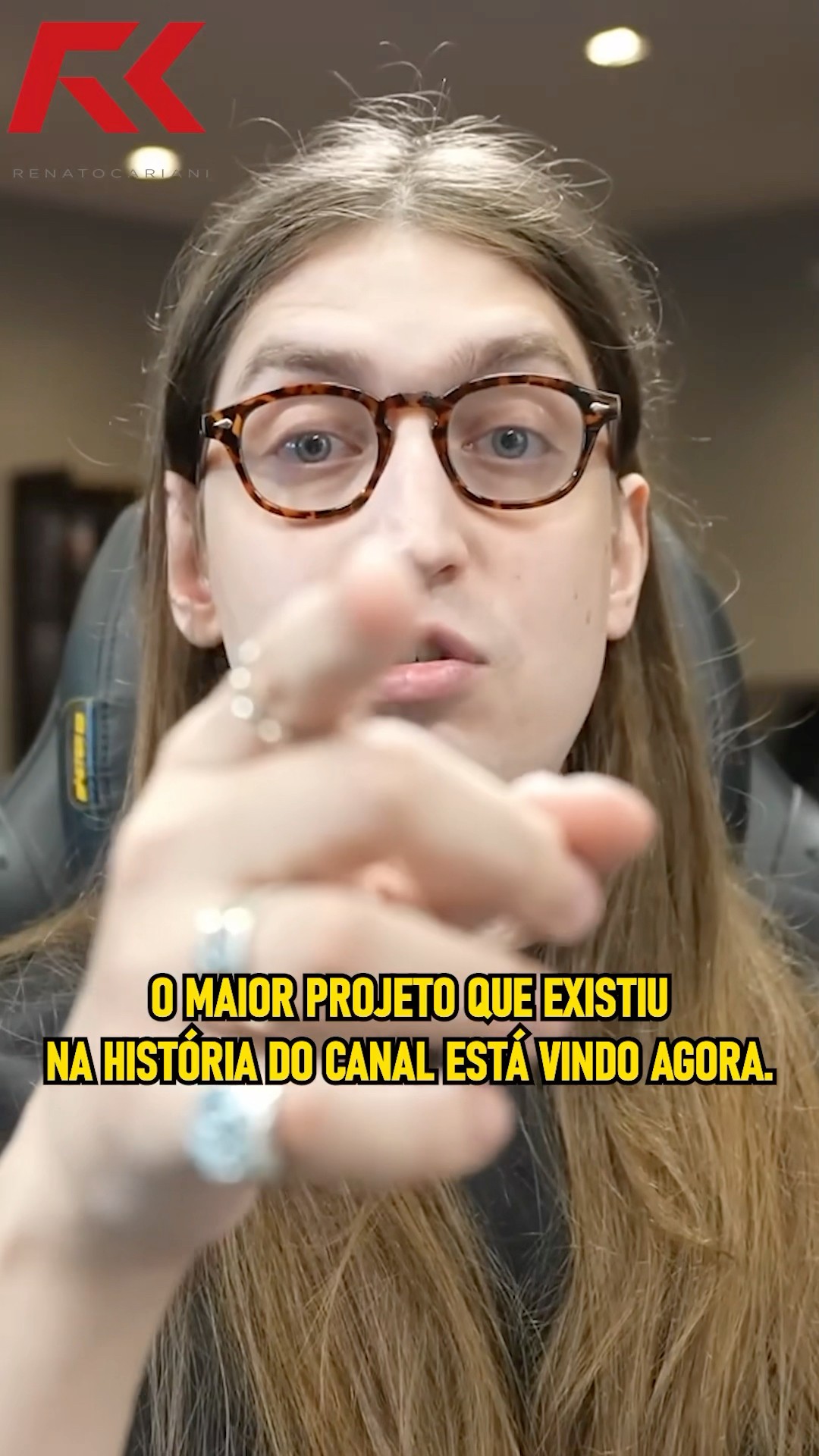 MAIOR PROJETO DO CANAL? FELCA ESTÁ DECIDIDO! #renatocariani #felca #projeto #treino #saúde #academia