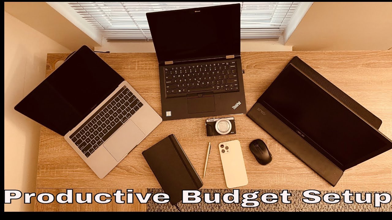 My Productivity Desk Setup 2021 (IT Professional/Student/Consultant)