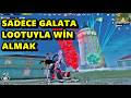 SADECE GALATA LOOTUYLA WİN ALMAK ! HARİKA MAÇ BATUR GAME SOLO SQUAD PUBG MOBİLE