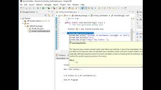 Inches To Centimeter Converter in Java